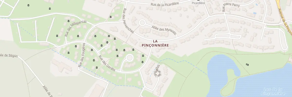 Plan du 50 Rue des Pervenches à Blois