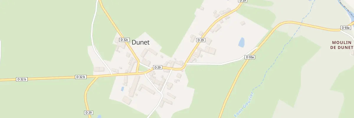 Plan du 5022 Le Bourg à Dunet