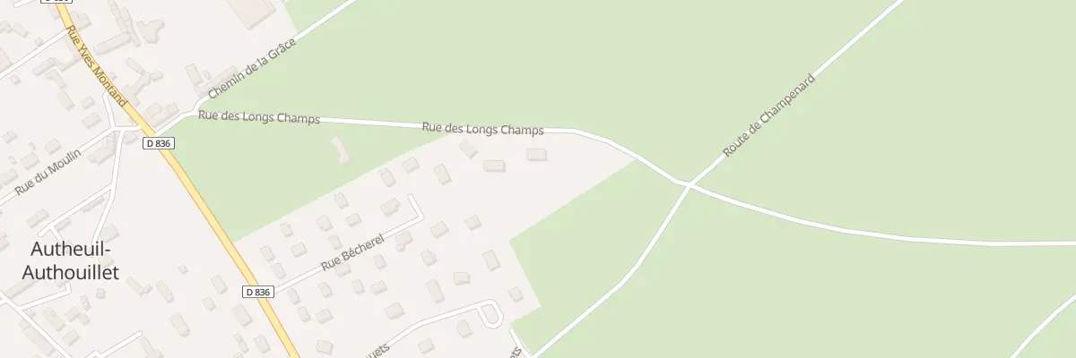Plan du 24 Rue des Longs Champs à Autheuil-Authouillet