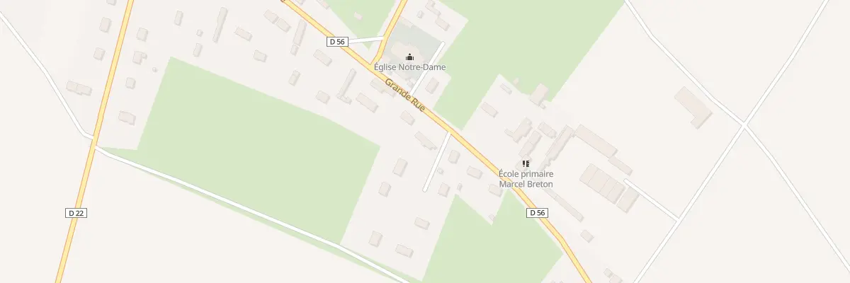 Plan du 5070 Notre Dame d’Aliermont à Notre-Dame-d’Aliermont