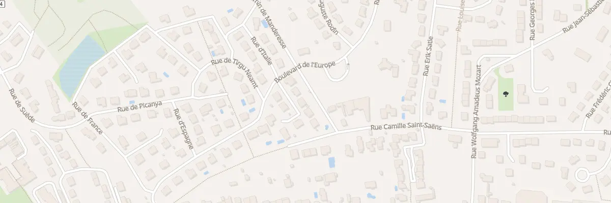 Plan du 5 Rue du Royaume-Uni à Panazol