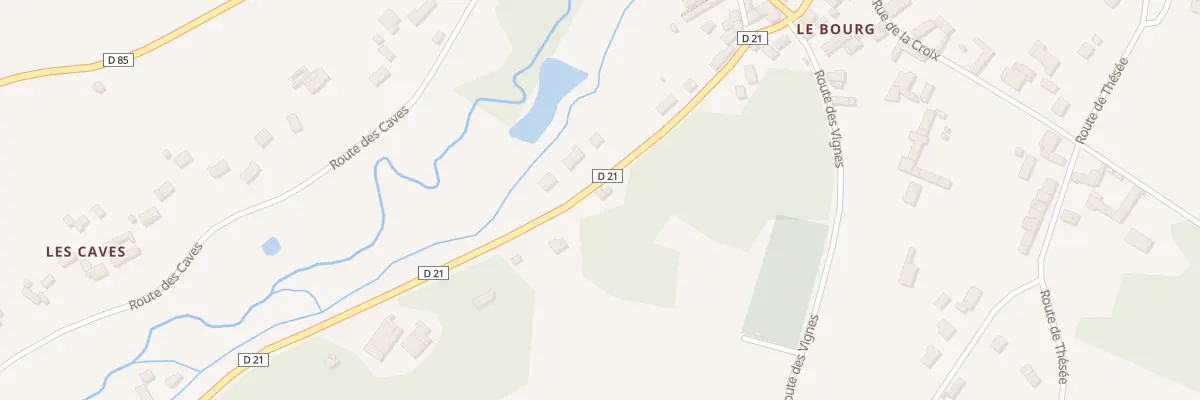Plan du 70 Rte du Château à Monthou-sur-Cher