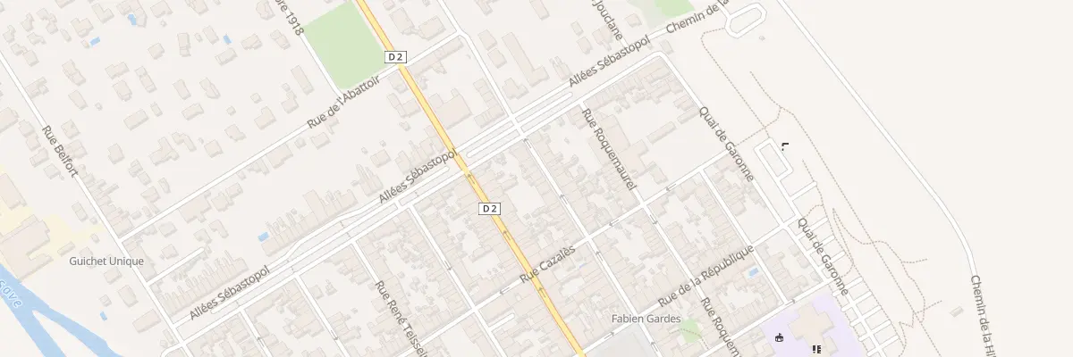 Plan du 55 Rue Victor Hugo à Grenade
