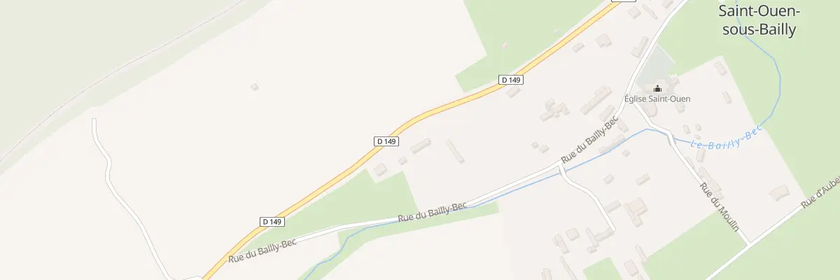 Plan du 5046 Le Bourg à Saint-Ouen-sous-Bailly