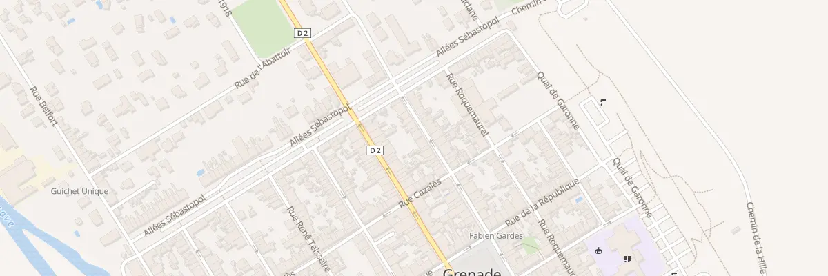 Plan du 51 Rue Victor Hugo à Grenade