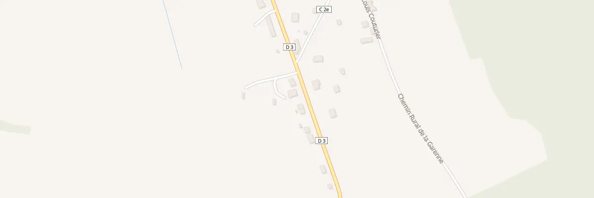 Plan du 9 Rte d’Oulches à Oulches