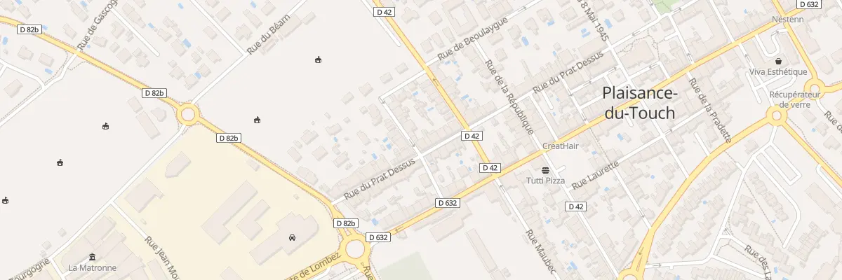 Plan du 23 Rue du Prat Dessus à Plaisance-du-Touch