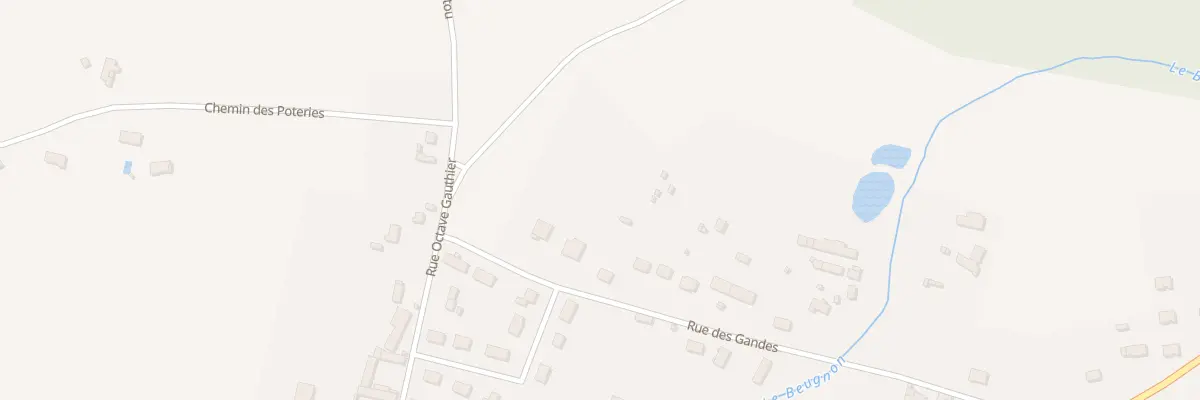 Plan du 7 Rue des Gandes au Controis-en-Sologne