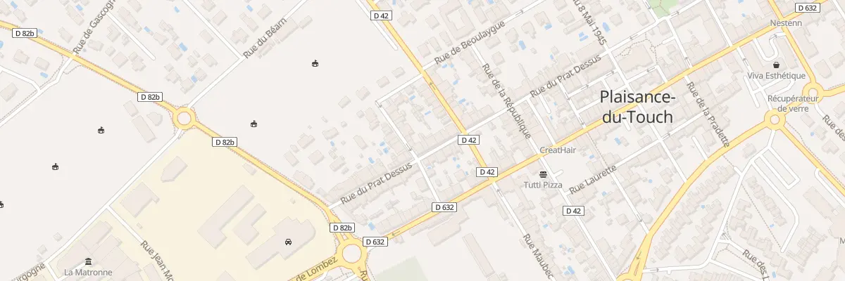 Plan du 25 Rue du Prat Dessus à Plaisance-du-Touch