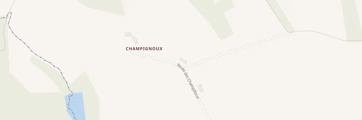 Plan du 5186 Champilloux à Ségur-le-Château