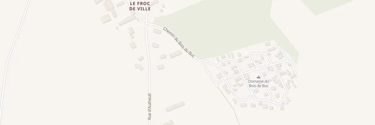 Plan du 6 Che du Bois du Buc à Saint-Julien-de-la-Liègue
