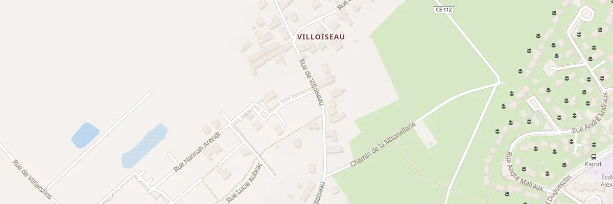 Plan du 38 Rue de Villoiseau à Blois
