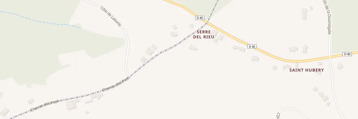 Plan du 5010B Al Pech à Montastruc