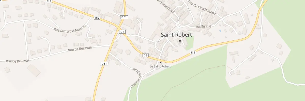Plan du 5122 Le Bourg à Saint-Robert
