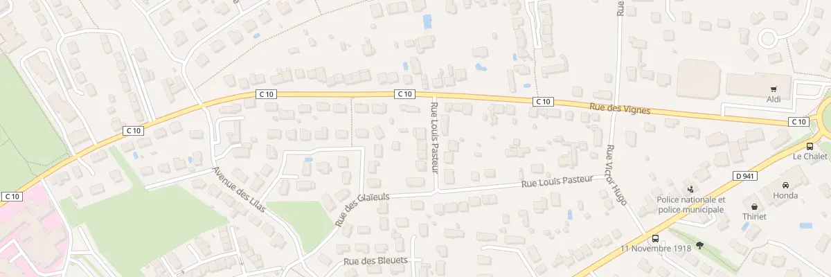 Plan du 37 Rue Pasteur à Panazol