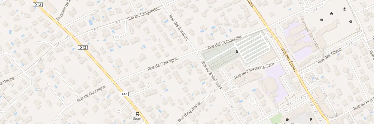 Plan du 52 Rue de Gascogne à Plaisance-du-Touch