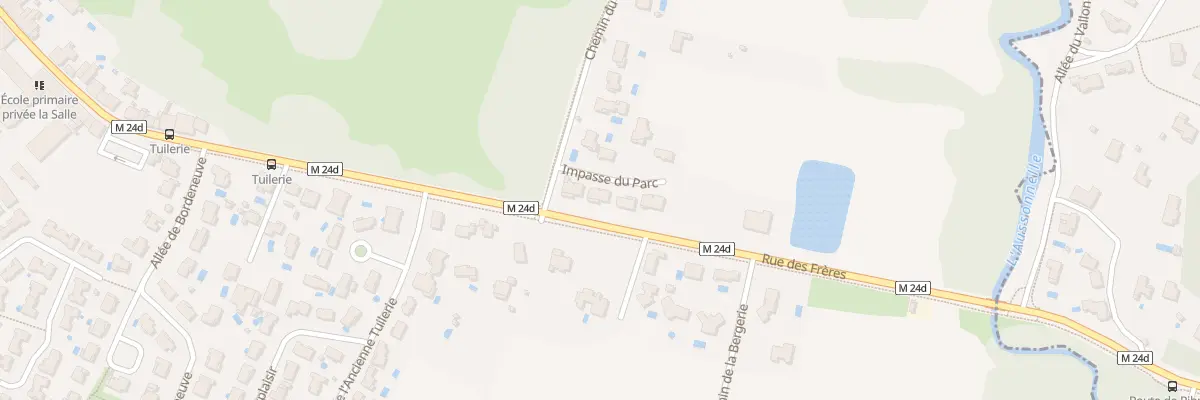 Plan du 4 Imp du Parc à Pibrac
