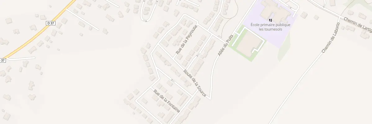 Plan du 22 Rue Les Jardins de la Peyrouse à Merville