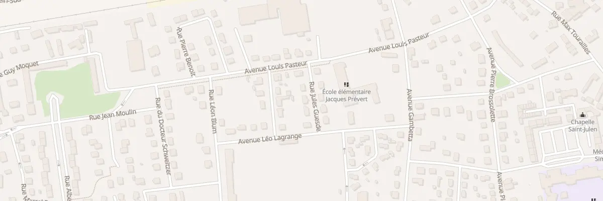 Plan du 3 Rue Jules Guesde à Terrasson-Lavilledieu