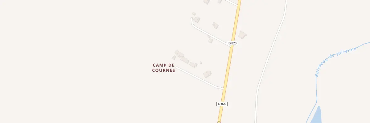 Plan du 128 Imp de Camp de Cournes à Canals