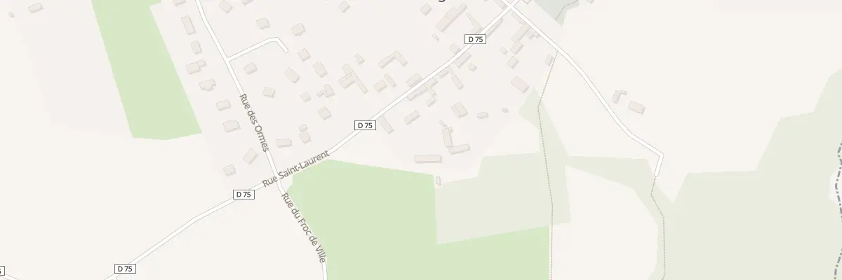 Plan du 33 Rue Saint-laurent à Saint-Julien-de-la-Liègue