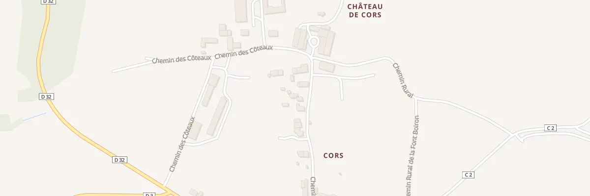 Plan du 20 Che du Village à Oulches