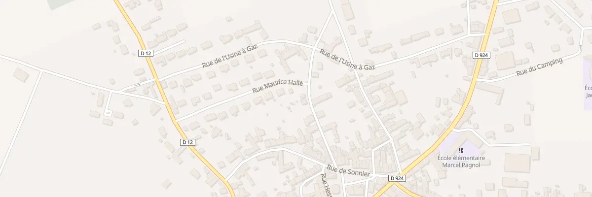 Plan du 10 Rue du Sechard à Oucques La Nouvelle