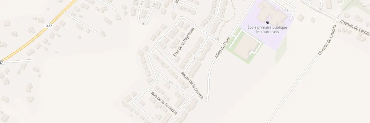 Plan du 20 Rue Les Jardins de la Peyrouse à Merville