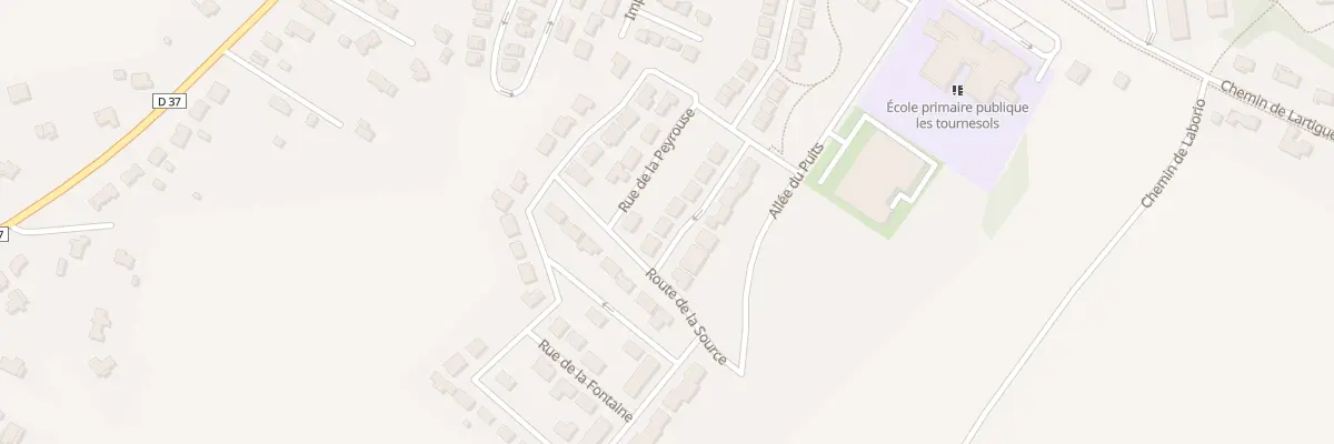 Plan du 18 Rue Les Jardins de la Peyrouse à Merville