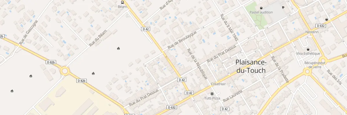 Plan du 8 Rue du 11 Novembre 1918 à Plaisance-du-Touch