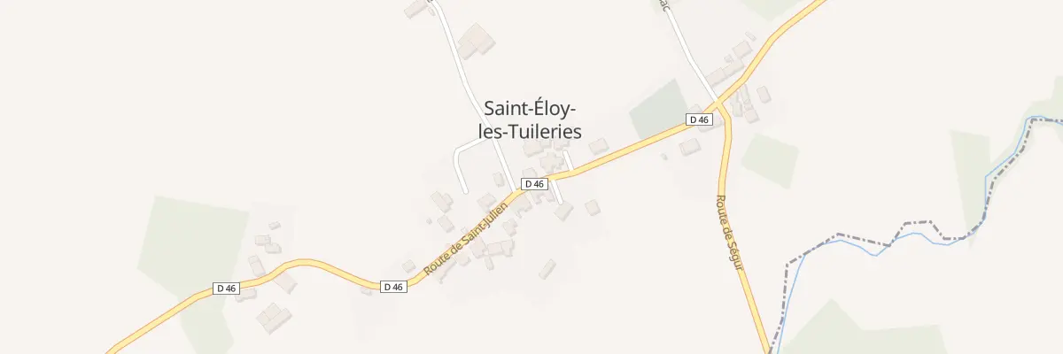 Plan du 5011 Le Bourg à Saint-Éloy-les-Tuileries