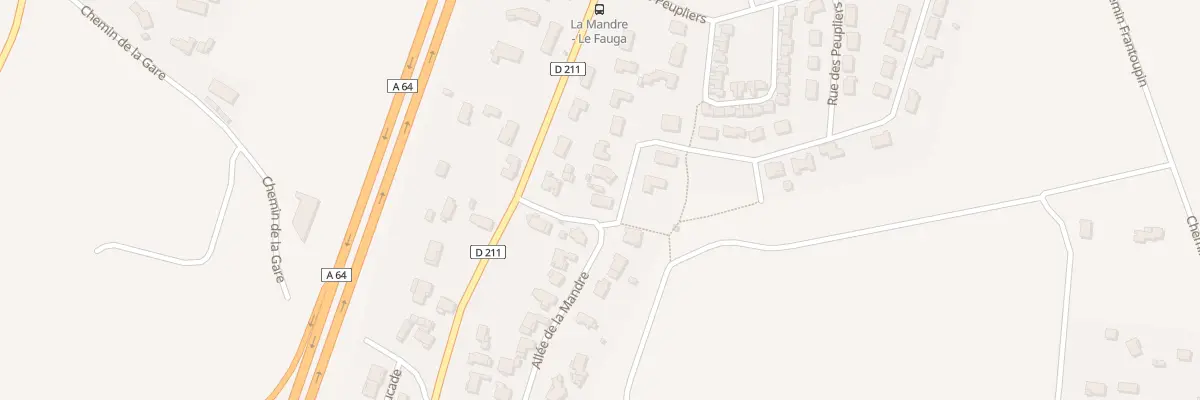 Plan du 46 Rue des Peupliers au Fauga