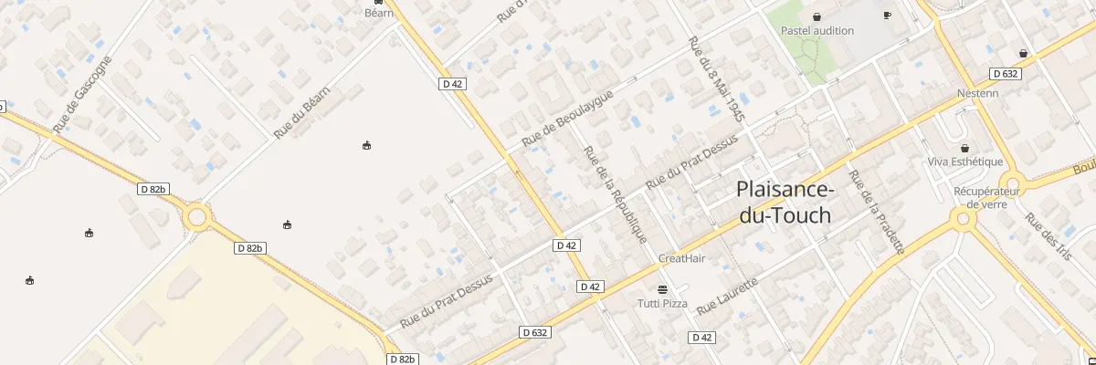 Plan du 6 Rue du 11 Novembre 1918 à Plaisance-du-Touch