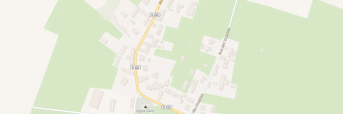 Plan du 11 Rue des Violettes à Petit-Caux