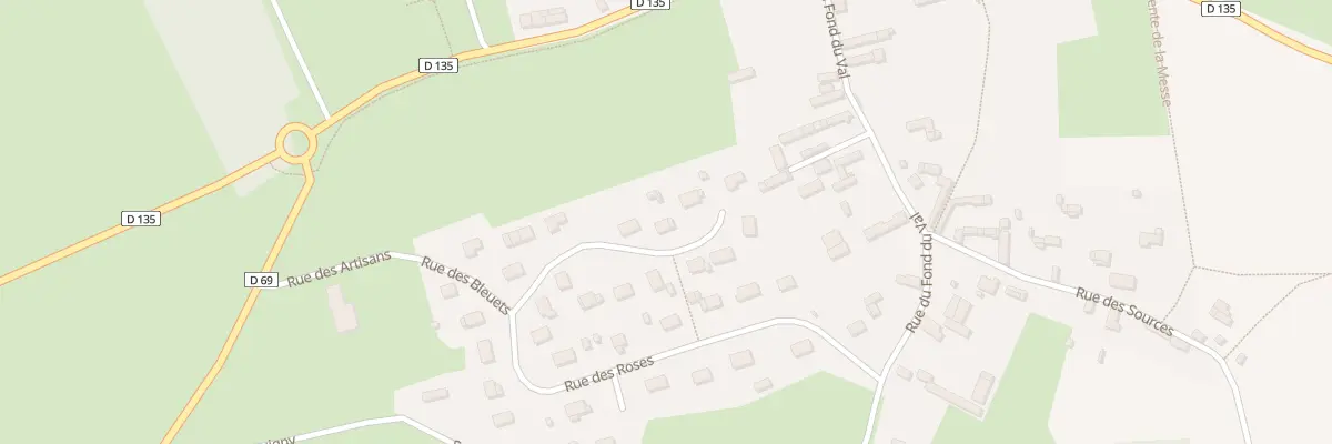 Plan du 11 Rue des Bleuets aux Trois Lacs