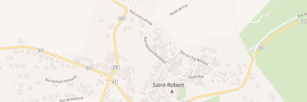 Plan du 84 Rue Edouard Blanchard à Saint-Robert