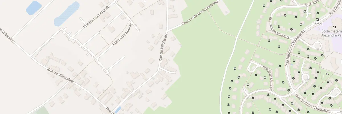 Plan du 29 Rue de Villoiseau à Blois