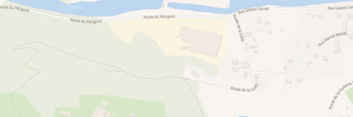 Plan du 328 Rte de la Cave à Terrasson-Lavilledieu