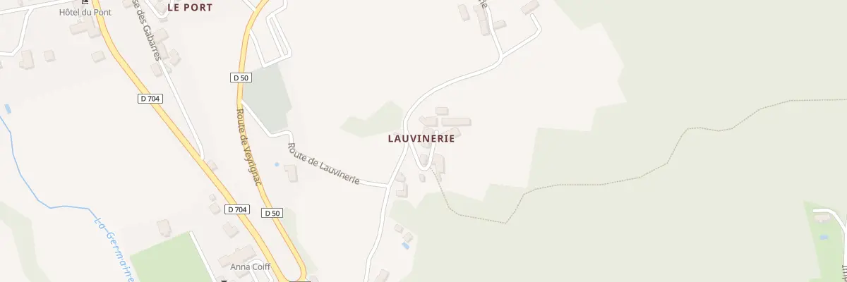 Plan du 7 Lauvinerie à Veyrignac