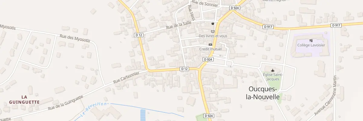 Plan du 4 Rue Philibert Dessaignes à Oucques La Nouvelle