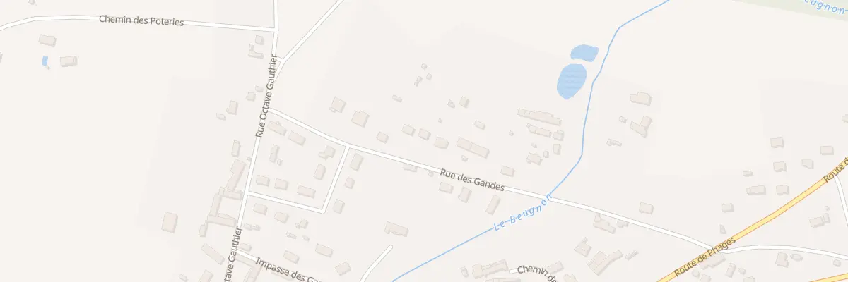 Plan du 15 Rue des Gandes au Controis-en-Sologne
