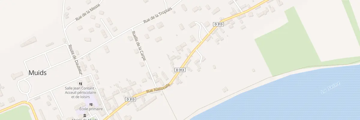 Plan du 39 Rue Nationale à Muids