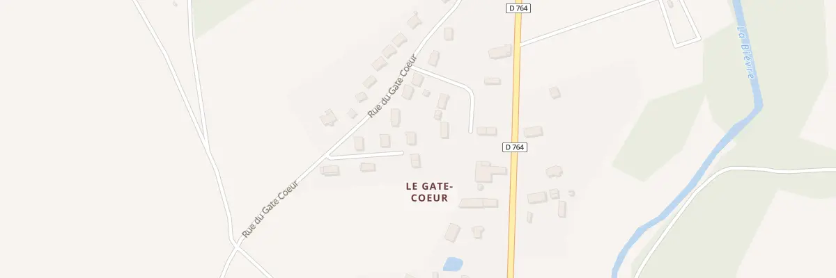 Plan du 17 Rue du Gâte-Coeur à Monthou-sur-Bièvre