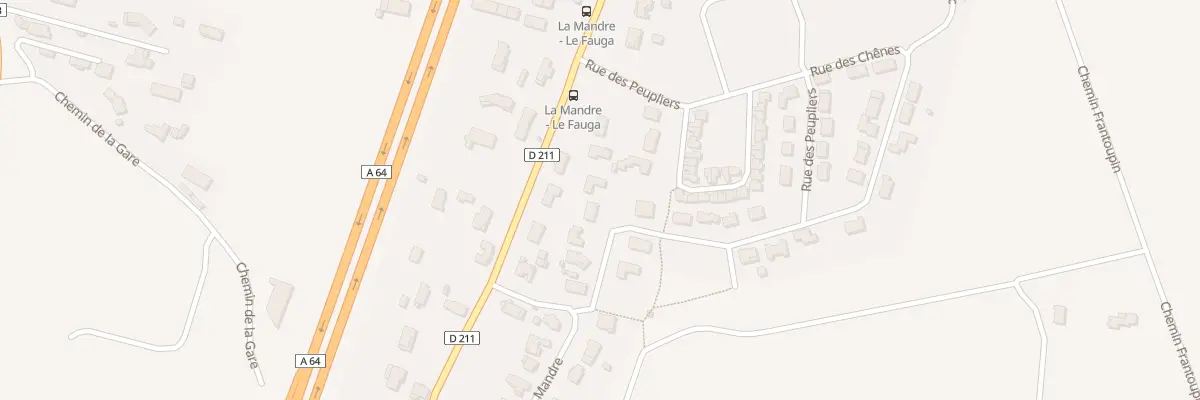 Plan du 38 Rue des Peupliers au Fauga