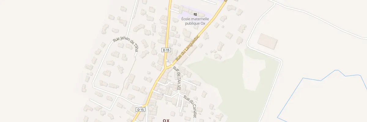 Plan du 3 Rue du Languedoc à Muret