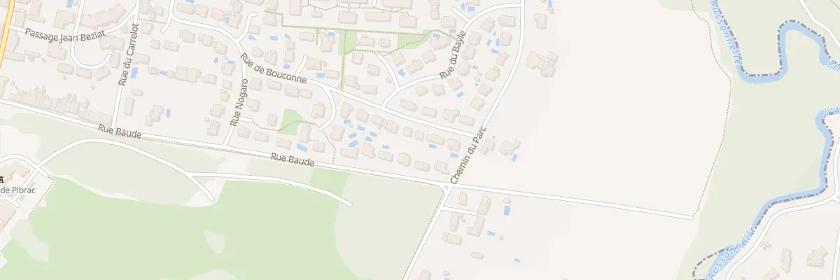 Plan du 6 Rue de Bouconne à Pibrac