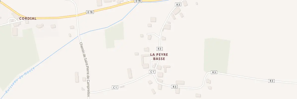 Plan du 216 Che du Carrayrou à Montastruc