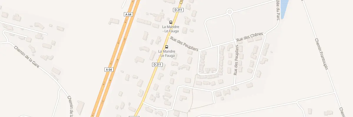 Plan du 4 Rue des Peupliers au Fauga