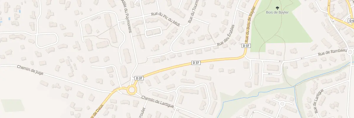 Plan du 30 Rue des Erables à Merville