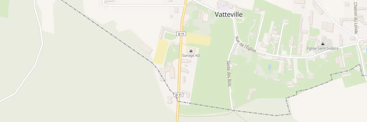 Plan du 4B Rue des Coutumes à Vatteville